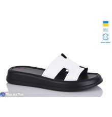 Шлепки жіночі на літо (6 пар р.36-40) білий  "LIKA"