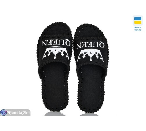 Тапки жіночі на весну/осінь (9 пар р.36-41) чорний  "Activ"