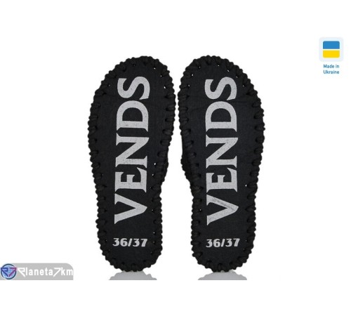 Тапки жіночі на весну/осінь (9 пар р.36-41) чорний  "Activ"