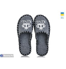 Тапки чоловічі на весну/осінь (9 пар р.40-45) сірий  "Activ"