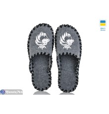 Тапки чоловічі на весну/осінь (9 пар р.40-45) сірий  "Activ"