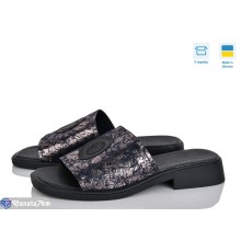 Шлепки жіночі на літо (6 пар р.36-40) синій  "Speranza"