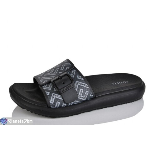 Шлепки жіночі на літо (6 пар р.36-40) чорний  "PERSIK"