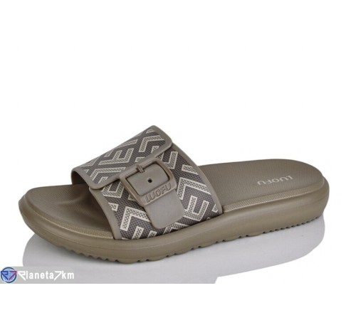 Шлепки жіночі на літо (6 пар р.36-40) коричневий  "PERSIK"