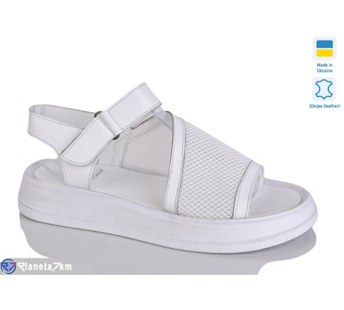 Босоніжки жіночі на літо (6 пар р.36-40) білий  "LIKA"