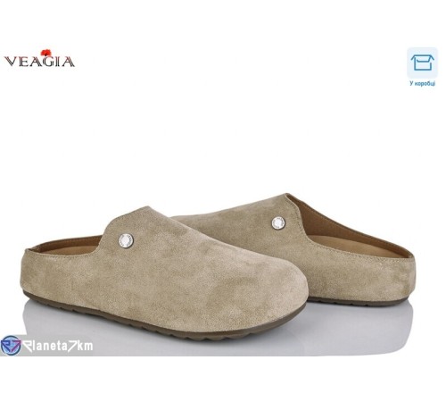 Жіночі сабо на весну/осінь (8 пар р.36-40) бежевий  "Veagia-ADA"