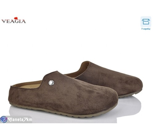 Жіночі сабо на весну/осінь (8 пар р.36-40) коричневий  "Veagia-ADA"