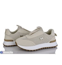 Кросівки жіночі на весну/осінь (8 пар р.36-41) бежевий  "LOREDANA"