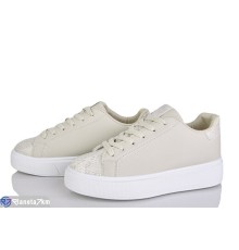 Кросівки жіночі на весну/осінь (8 пар р.36-41) бежевий  "LOREDANA"