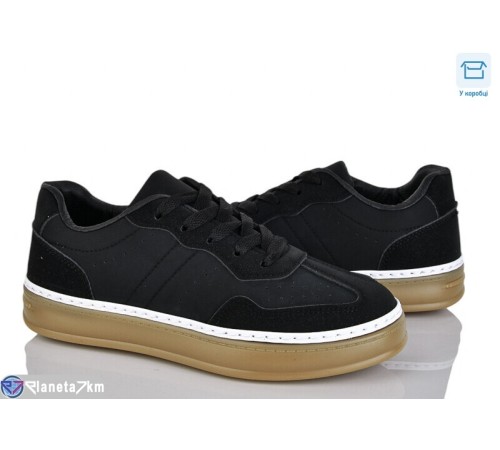 Кросівки жіночі на весну/осінь (8 пар р.36-41) чорний  "LAIFA"