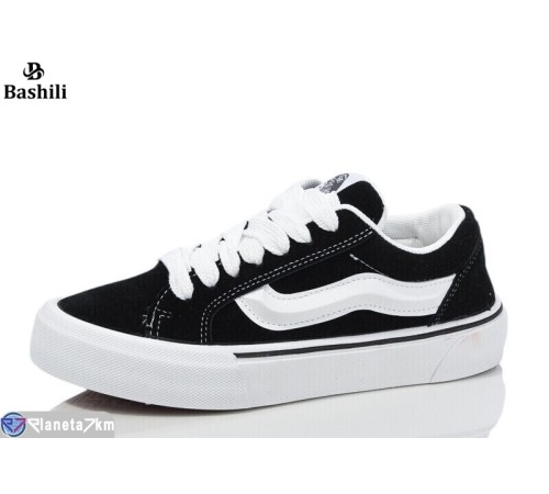 Кеди чоловічі на весну/осінь (8 пар р.40-45) чорний  "Башили"