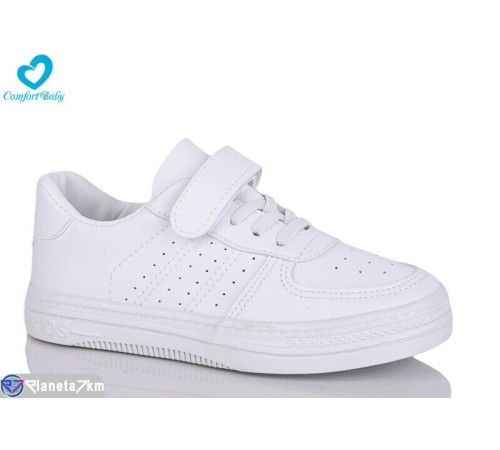 Дитячі кросівки на весну/осінь (8 пар р.31-37) білий  "Comfort-baby"