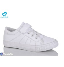 Дитячі кросівки на весну/осінь (8 пар р.32-37) білий  "Comfort-baby"