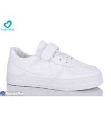 Дитячі кросівки на весну/осінь (8 пар р.31-37) білий  "Comfort-baby"