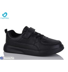 Дитячі кросівки на весну/осінь (7 пар р.36-40) чорний  "Comfort-baby"