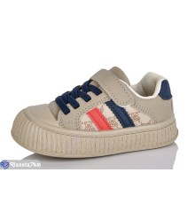 Дитячі кросівки на весну/осінь (12 пар р.22-27) бежевий  "HIGULA"