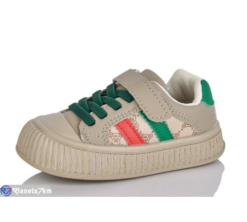 Дитячі кросівки на весну/осінь (12 пар р.22-27) бежевий  "HIGULA"