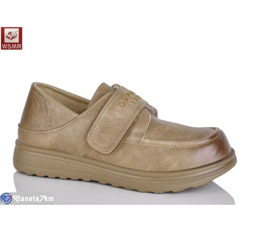 Туфлі жіночі на весну/осінь (8 пар р.37-42) коричневий  "WSMR"