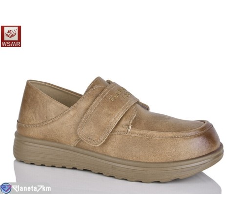 Туфлі жіночі на весну/осінь (8 пар р.37-42) коричневий  "WSMR"