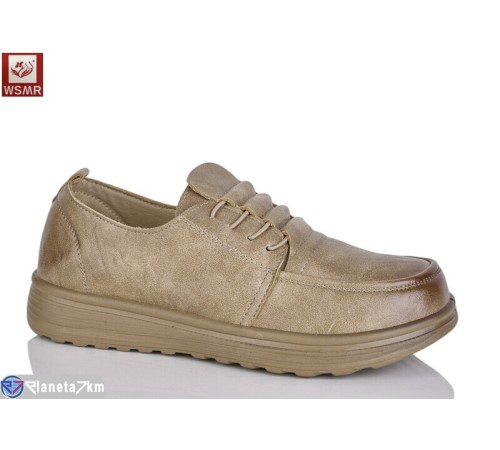 Туфлі жіночі на весну/осінь (8 пар р.37-42) коричневий  "WSMR"