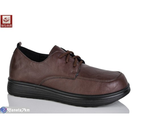 Туфлі жіночі на весну/осінь (8 пар р.37-42) коричневий  "WSMR"