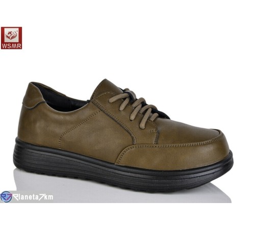 Туфлі жіночі на весну/осінь (8 пар р.37-42) зелений  "WSMR"