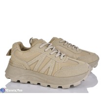 Кросівки жіночі на весну/осінь (8 пар р.36-41) бежевий  "LOREDANA"