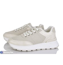 Кросівки жіночі на весну/осінь (8 пар р.36-41) бежевий  "LOREDANA"