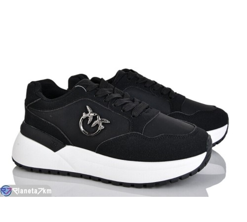 Кросівки жіночі на весну/осінь (8 пар р.36-41) чорний  "LOREDANA"