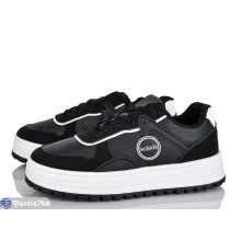 Кросівки жіночі на весну/осінь (8 пар р.36-41) чорний  "LOREDANA"