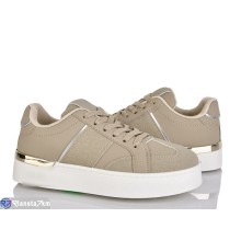 Кросівки жіночі на весну/осінь (8 пар р.36-41) коричневий  "LOREDANA"