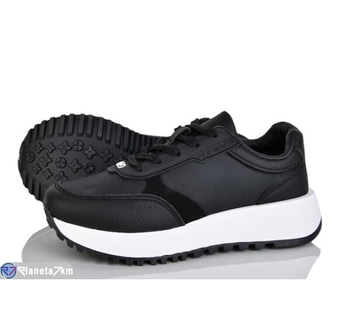 Кросівки жіночі на весну/осінь (8 пар р.36-41) чорний  "LOREDANA"