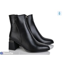 Черевики жіночі на весну/осінь (6 пар р.36-40) чорний  "MARADONA"