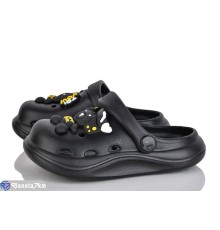 Кроки дитячі на літо (6 пар р.26-30) чорний  "LUXORIS"