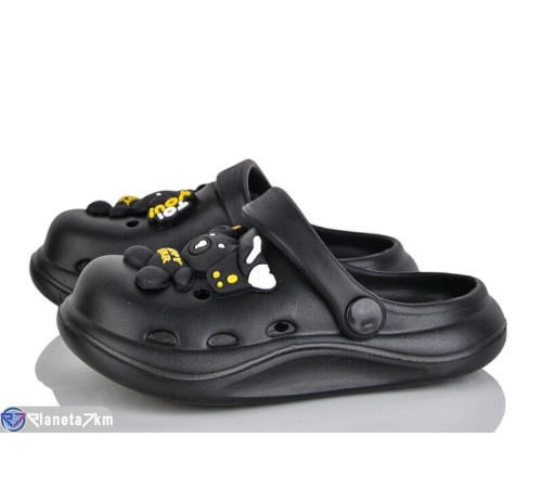 Кроки дитячі на літо (6 пар р.26-30) чорний  "LUXORIS"