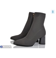 Черевики жіночі на весну/осінь (6 пар р.35-40) сірий  "MARADONA"