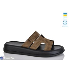 Шлепки жіночі на літо (6 пар р.36-40) camel  "LIKA"