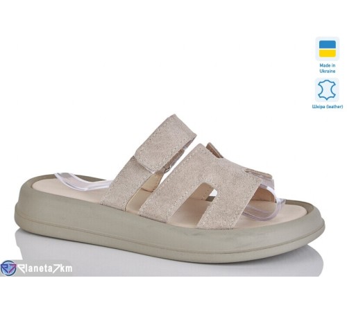 Шлепки жіночі на літо (6 пар р.36-40) бежевий  "LIKA"