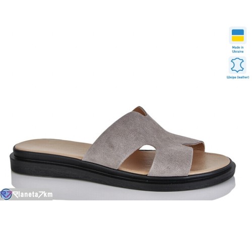 Шлепки жіночі на літо (6 пар р.36-40) коричневий  "LIKA"