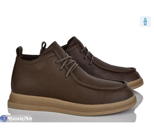 Черевики жіночі на весну/осінь (6 пар р.36-40) коричневий  "MARADONA"