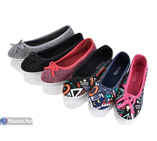 Балетки жіночі на літо (48 пар р.36-41) мікс  "SALIN"