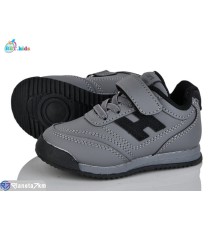 Дитячі кросівки на весну/осінь (8 пар р.21-26) сірий  "BBT"