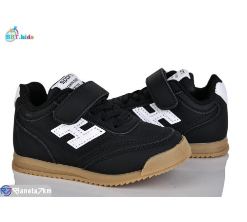 Дитячі кросівки на весну/осінь (8 пар р.26-31) чорний  "BBT"