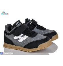 Дитячі кросівки на весну/осінь (8 пар р.26-31) сірий  "BBT"