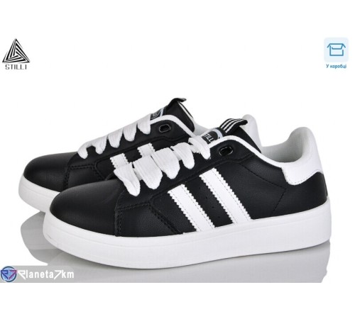 Кросівки жіночі на весну/осінь (8 пар р.36-41) чорний  "STILLI Group"