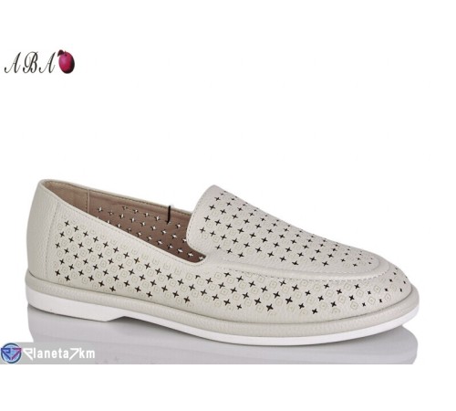 Туфлі жіночі на весну/осінь (8 пар р.36-41) бежевий  "Aba"