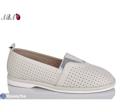 Туфлі жіночі на весну/осінь (8 пар р.36-41) бежевий  "Aba"