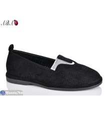 Туфлі жіночі на весну/осінь (8 пар р.36-41) чорний  "Aba"