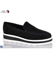 Туфлі жіночі на весну/осінь (8 пар р.36-41) чорний  "Aba"