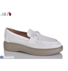 Туфлі жіночі на весну/осінь (8 пар р.36-41) білий  "Aba"